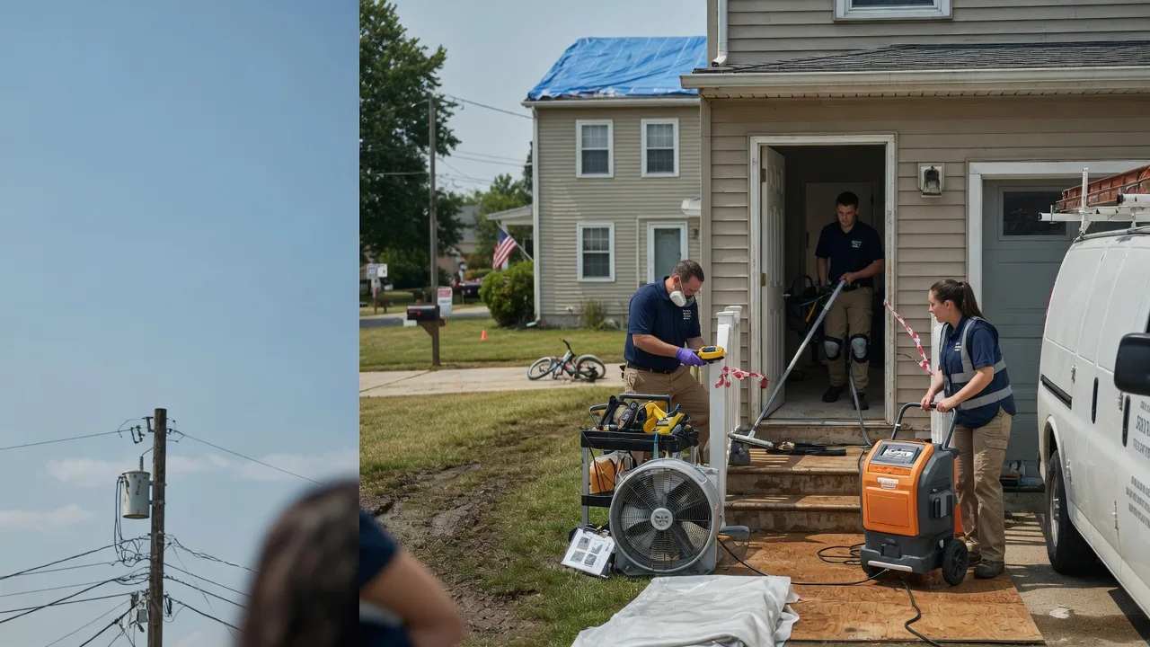 Water Damage Repair in Orgas, WV near me